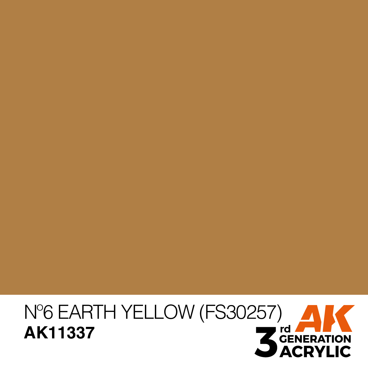 Nº6 EARTH YELLOW (FS30257) – AFV