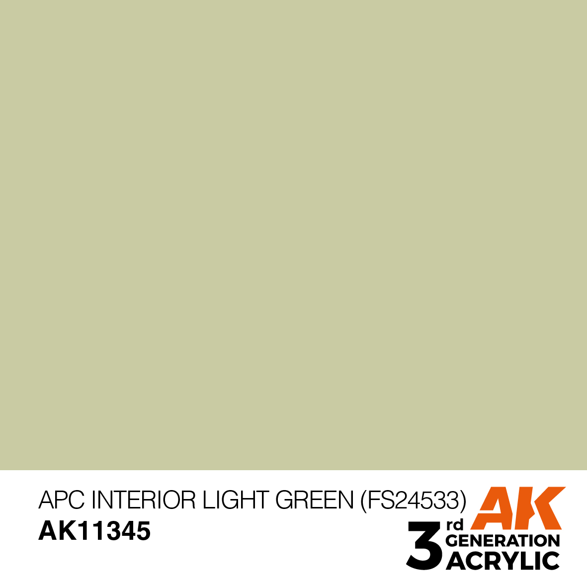 APC INTERIOR LIGHT GREEN (FS24533) – AFV