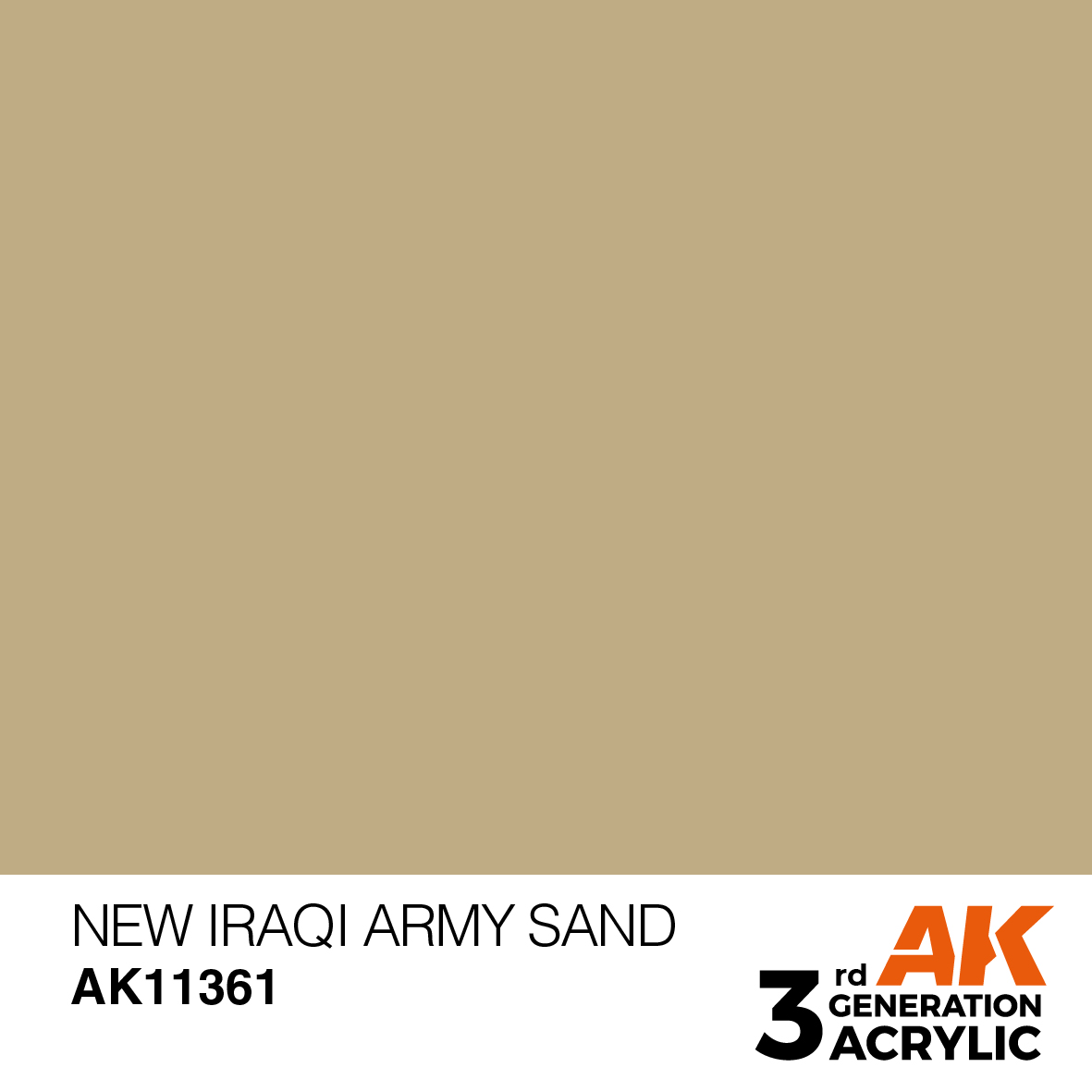 NEW IRAQI ARMY SAND – AFV