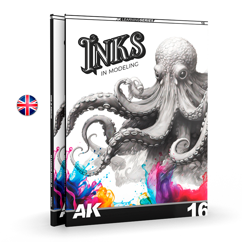 AK LEARNING 16: INKS IN MODELING – TINTAS EN MODELISMO (Damaged cover)