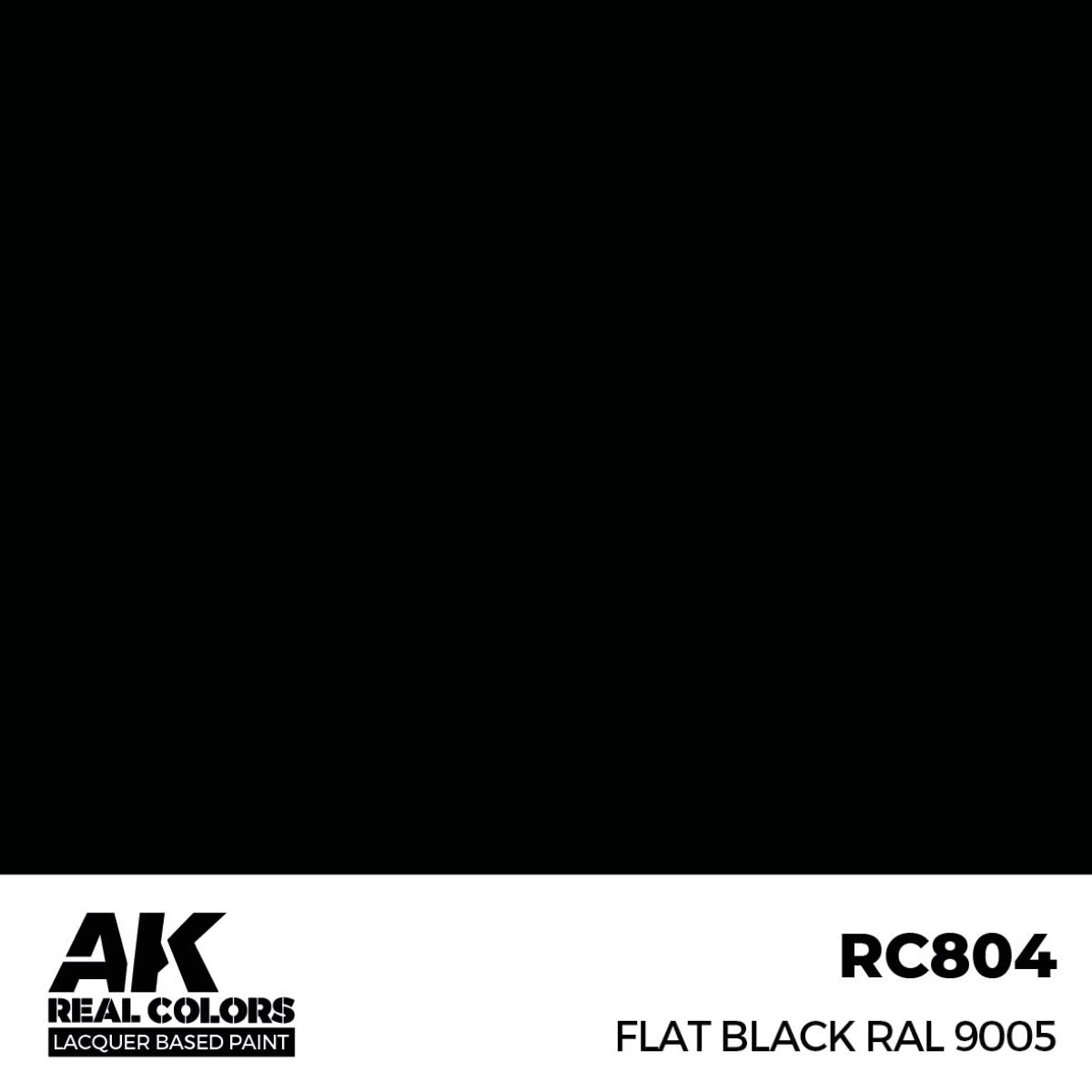 Flat Black RAL 9005