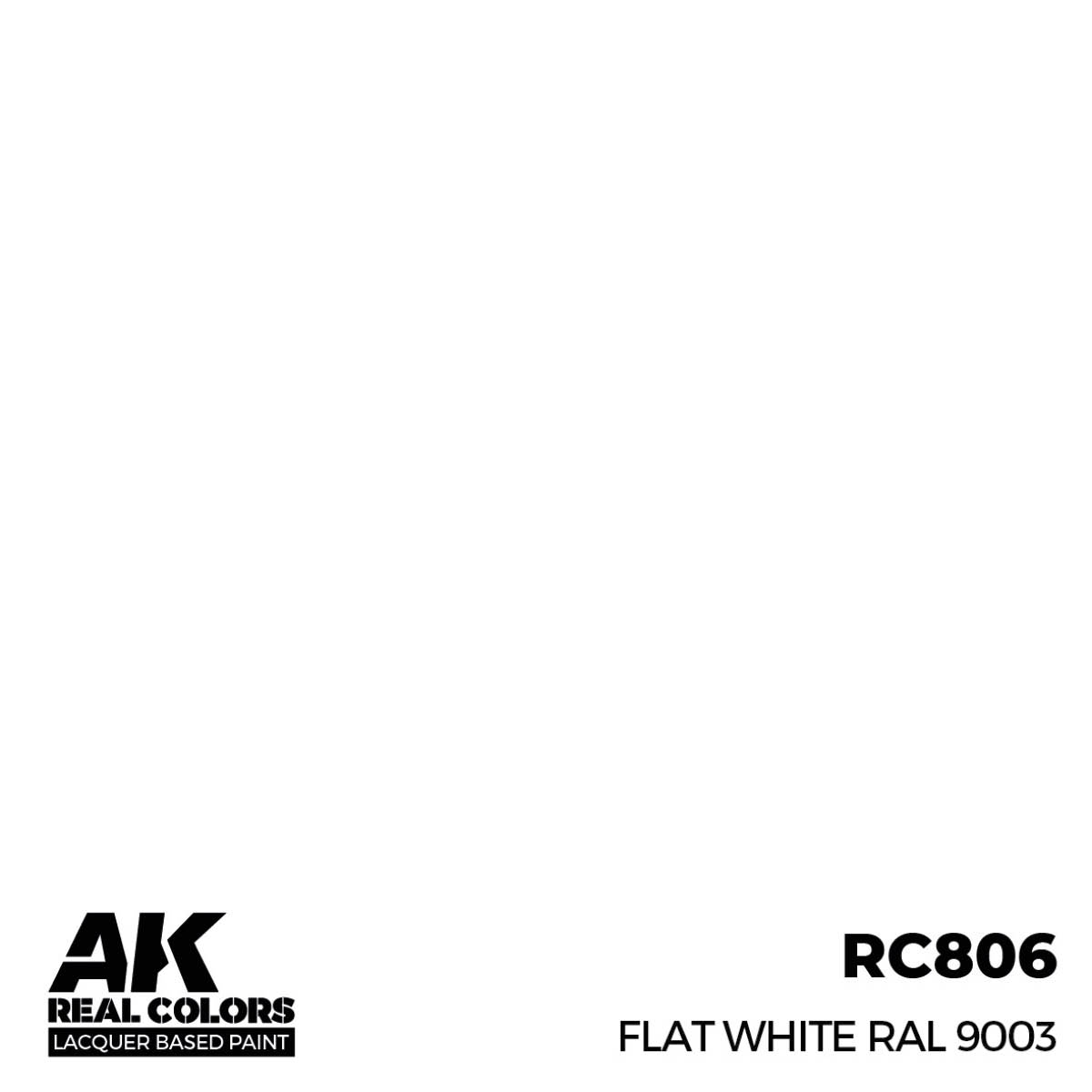 Flat White RAL 9003
