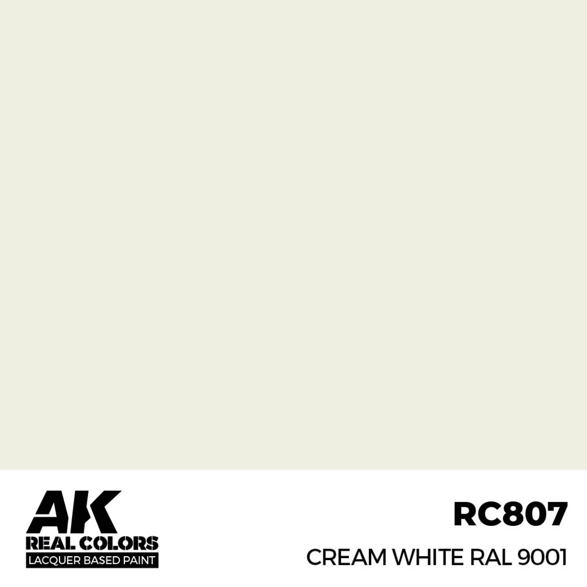 Cream White RAL 9001