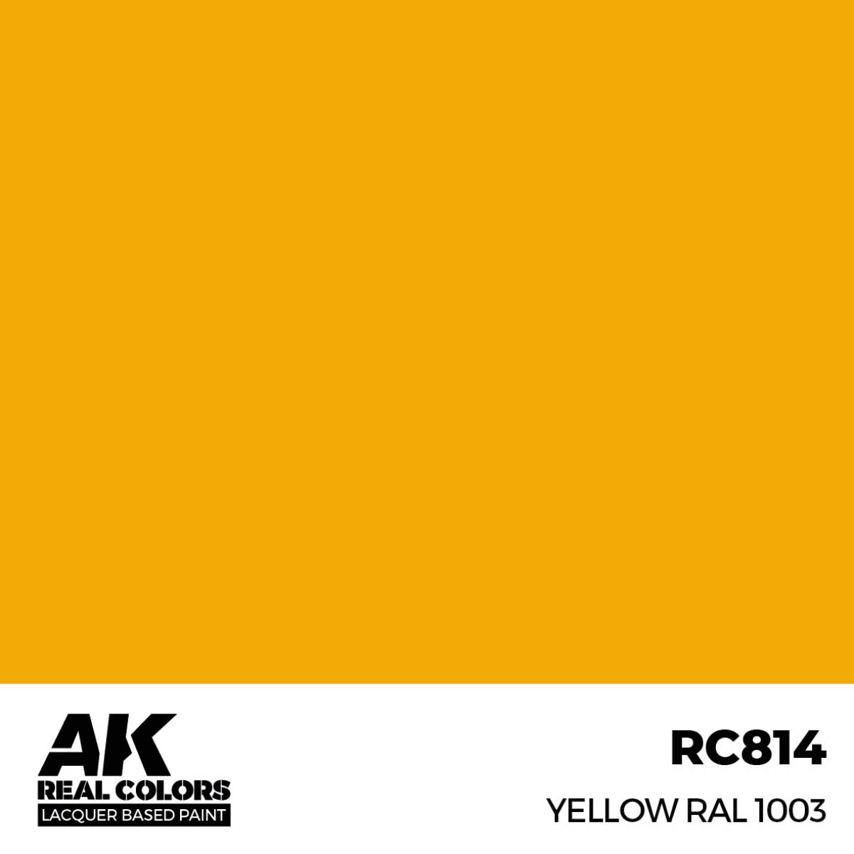 Yellow RAL 1003