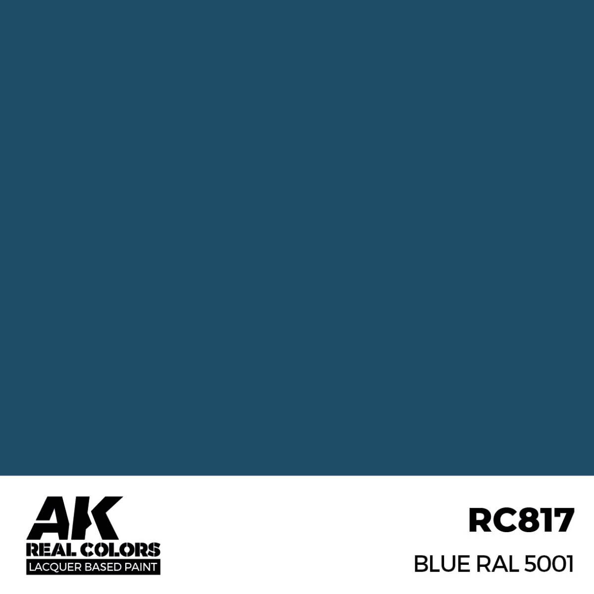 Blue RAL 5001