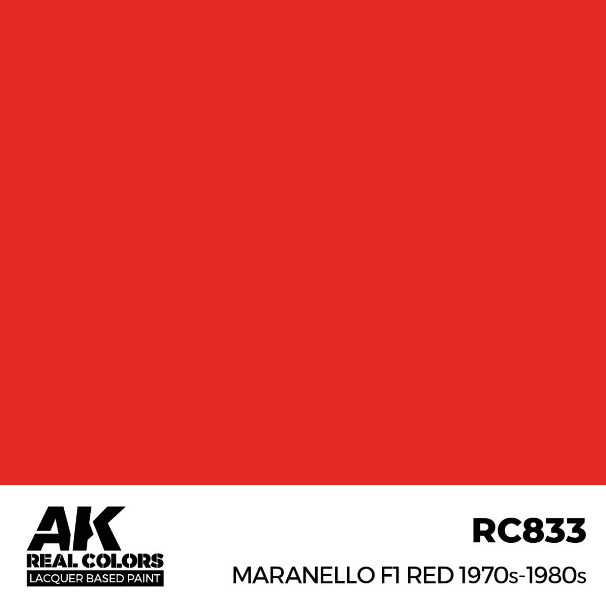 Maranello F1 Red 1970s-1980s