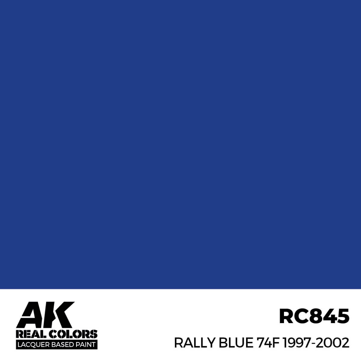 Rally Blue 74F 1997-2002