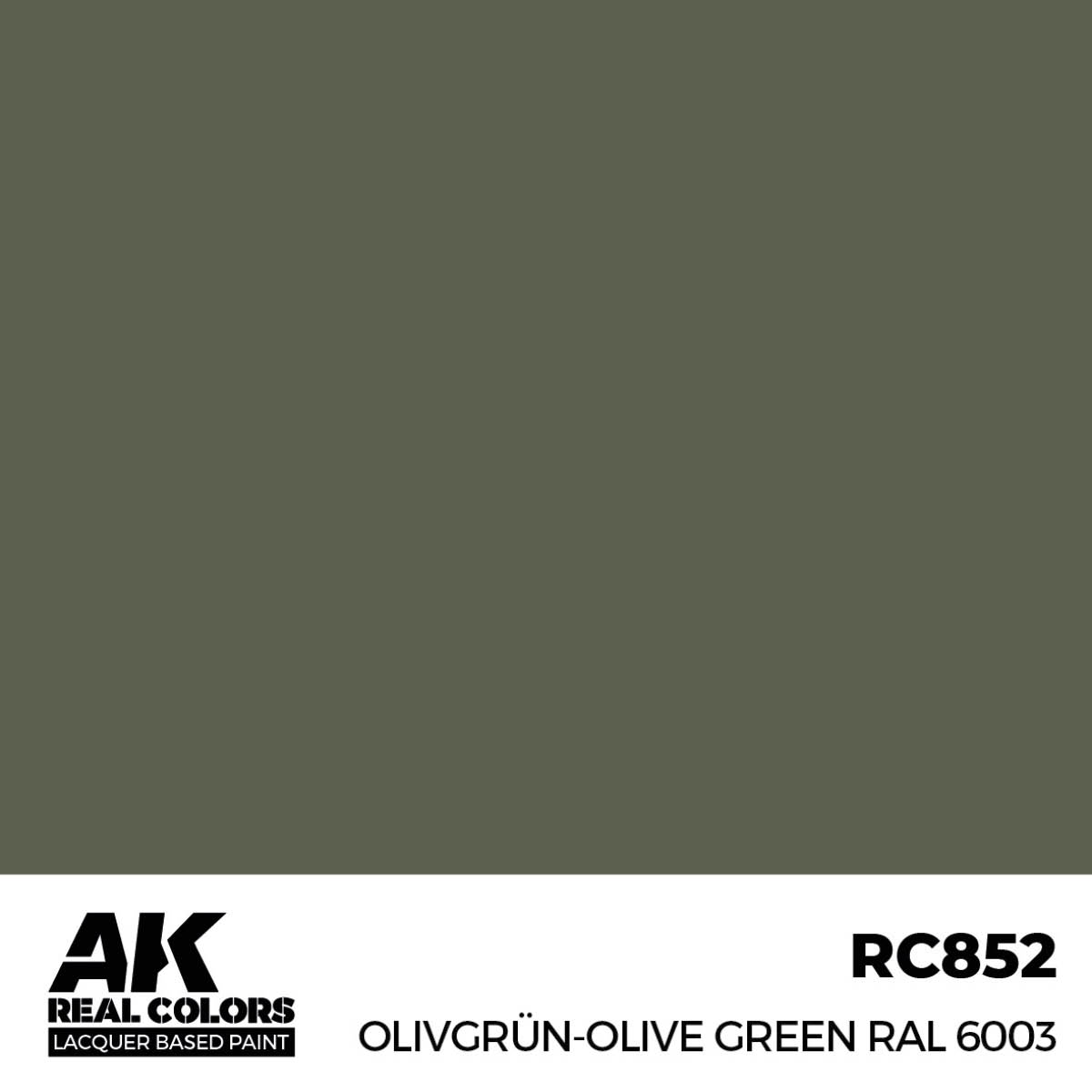 Olivgrün-Olive Green RAL 6003