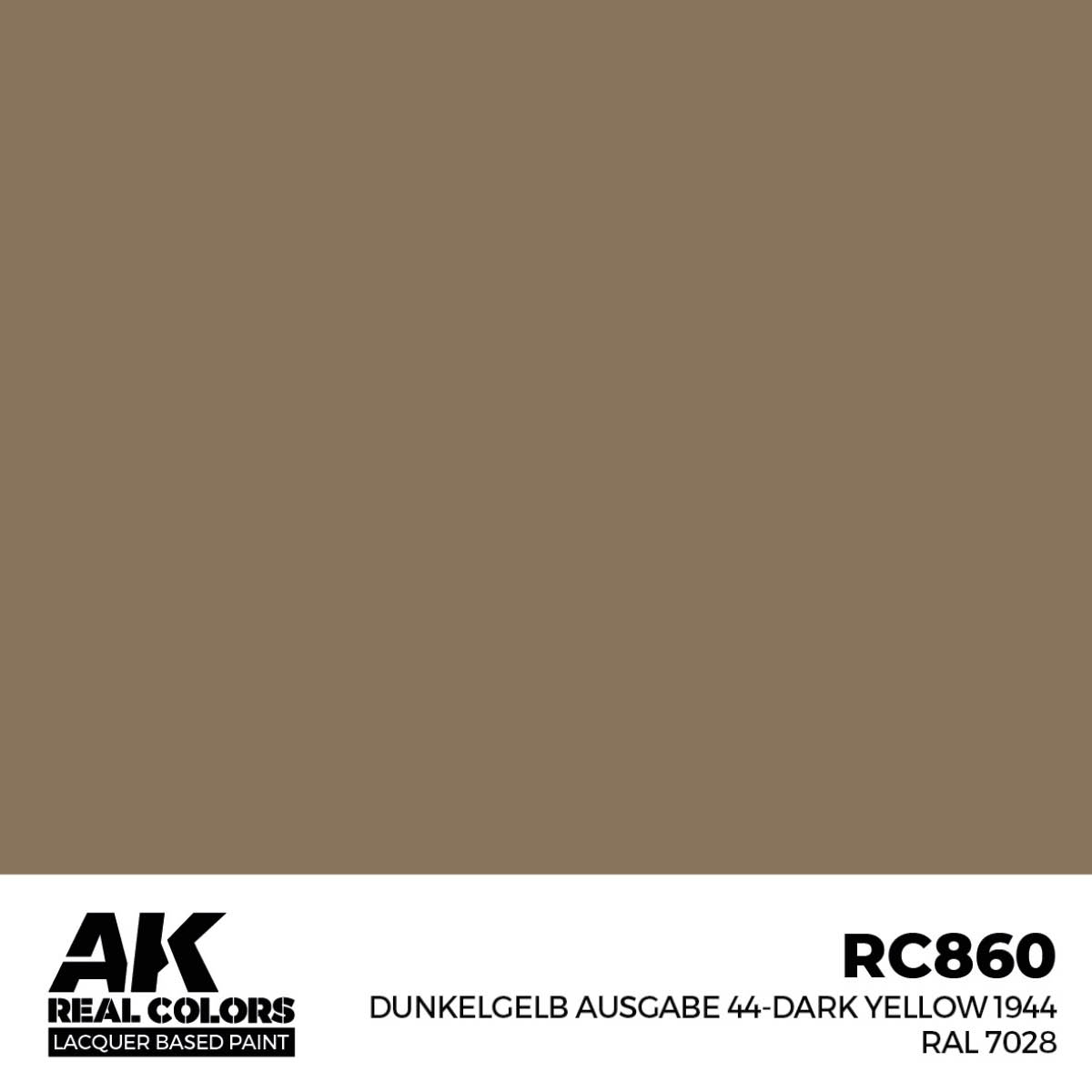 Compra Dunkelgelb Ausgabe 44-Dark Yellow 1944 RAL 7028 online por sólo 2,75€ | AK-Interactive