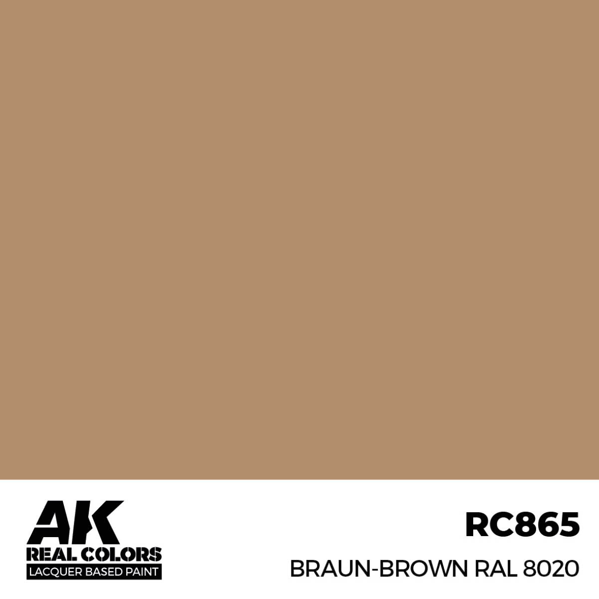 Braun-Brown RAL 8020