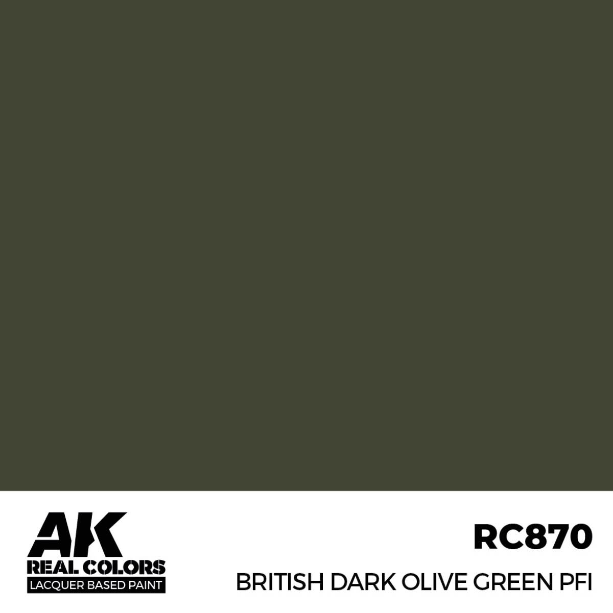 British Dark Olive Green PFI