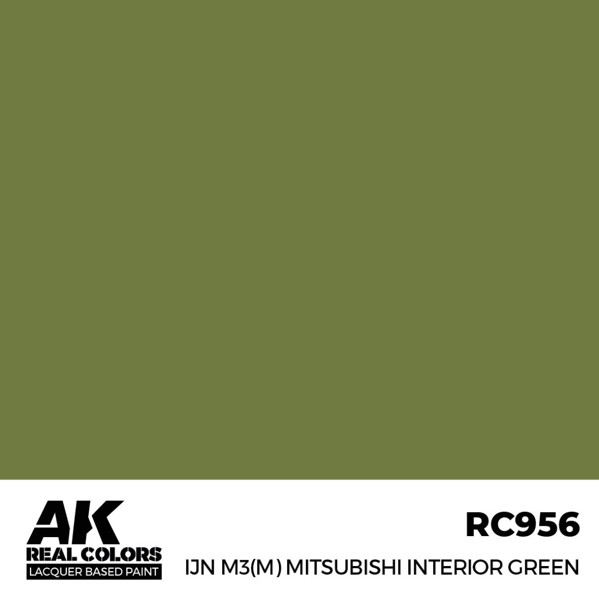 IJN M3(M) Mitsubishi Interior Green