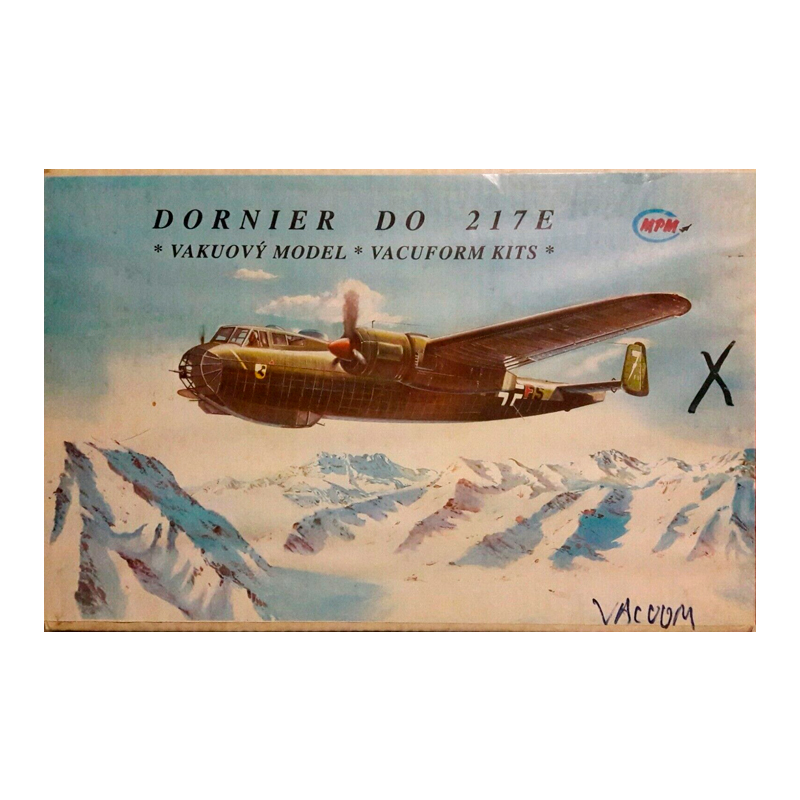 MPM 1/48 Dornier DO 217E “Vakuovy model”Vacuform kits”