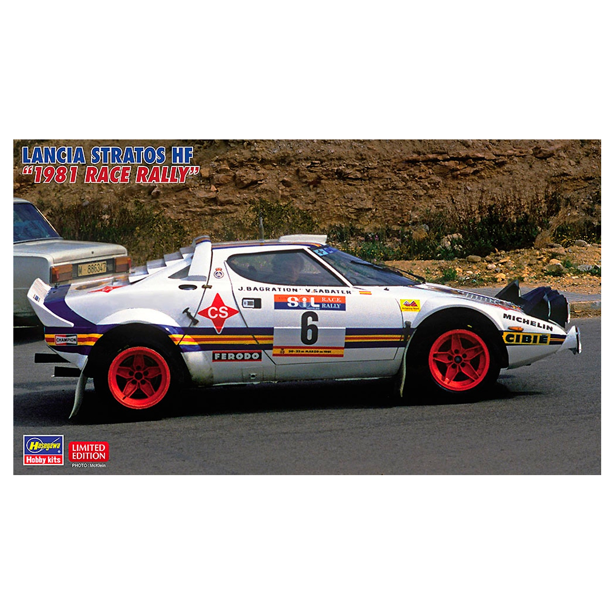 Hasegawa 1/24 Lancia Stratos HF «1981 Race Rally»