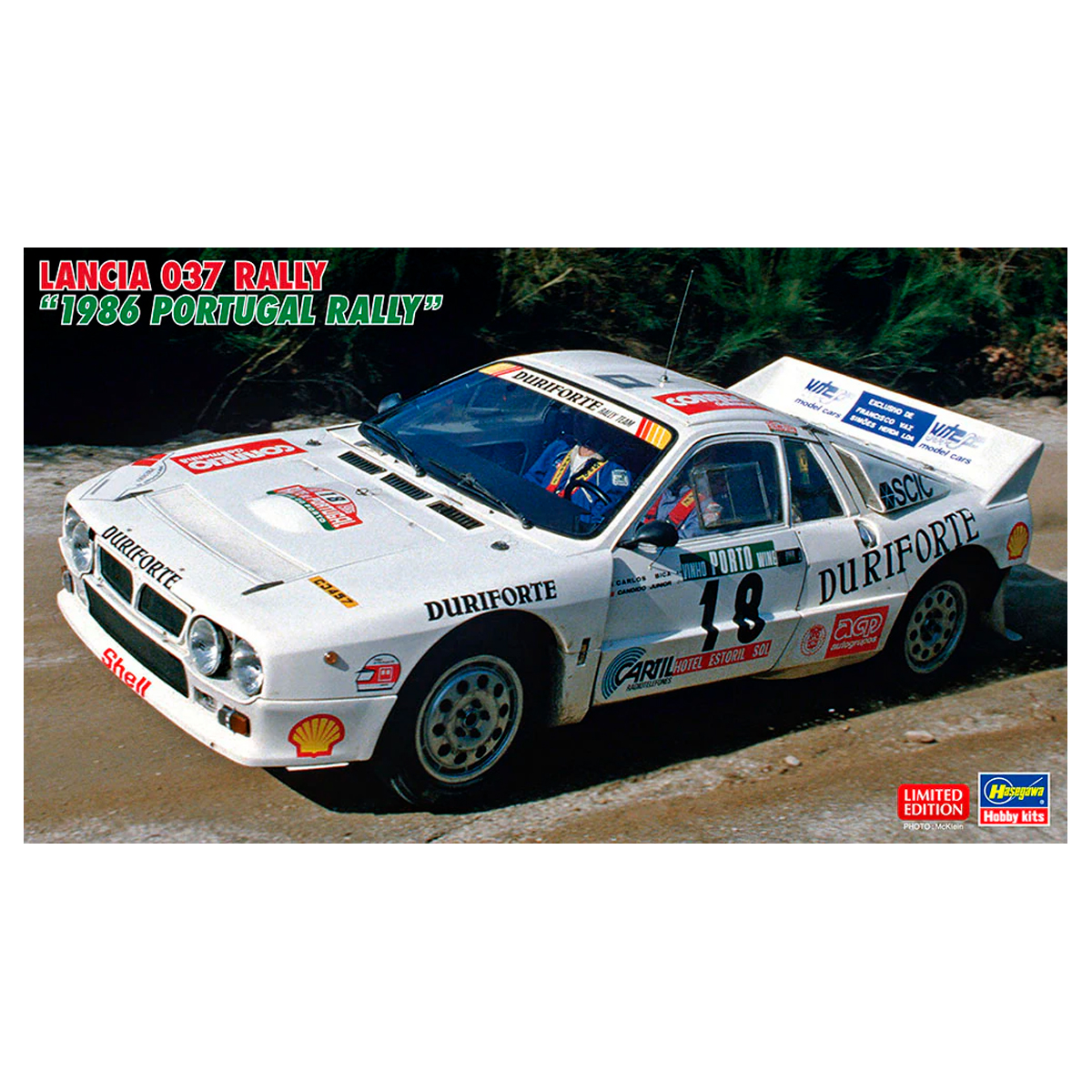 Hasegawa 1/24 Lancia 037 Rally «1986 Portugal Rally»