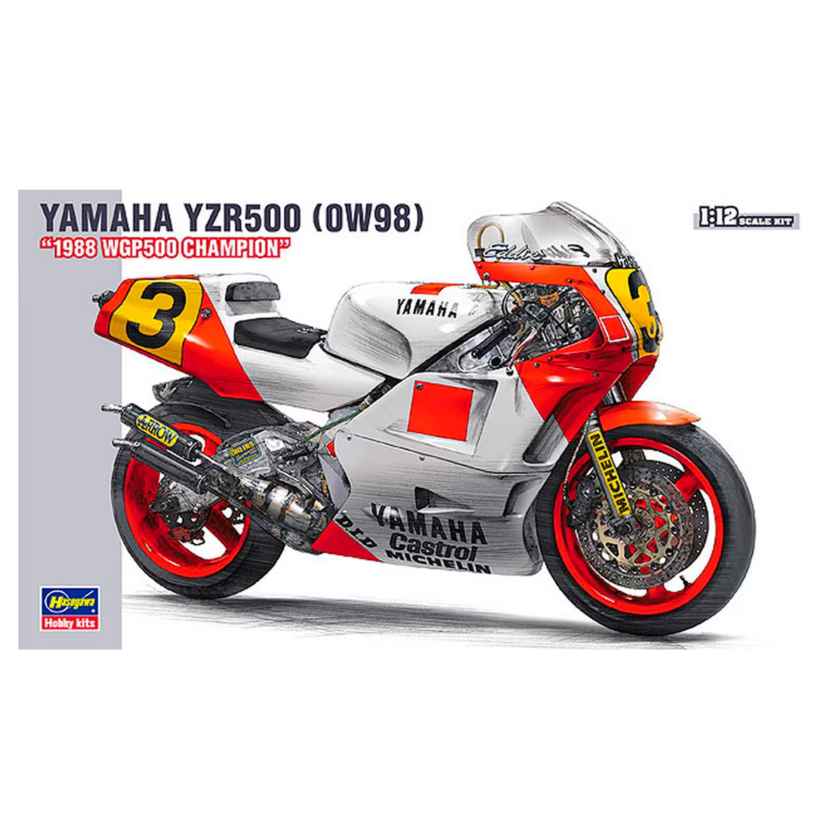 Hasegawa BK3 1/12 Yamaha YZR500 (0W98)