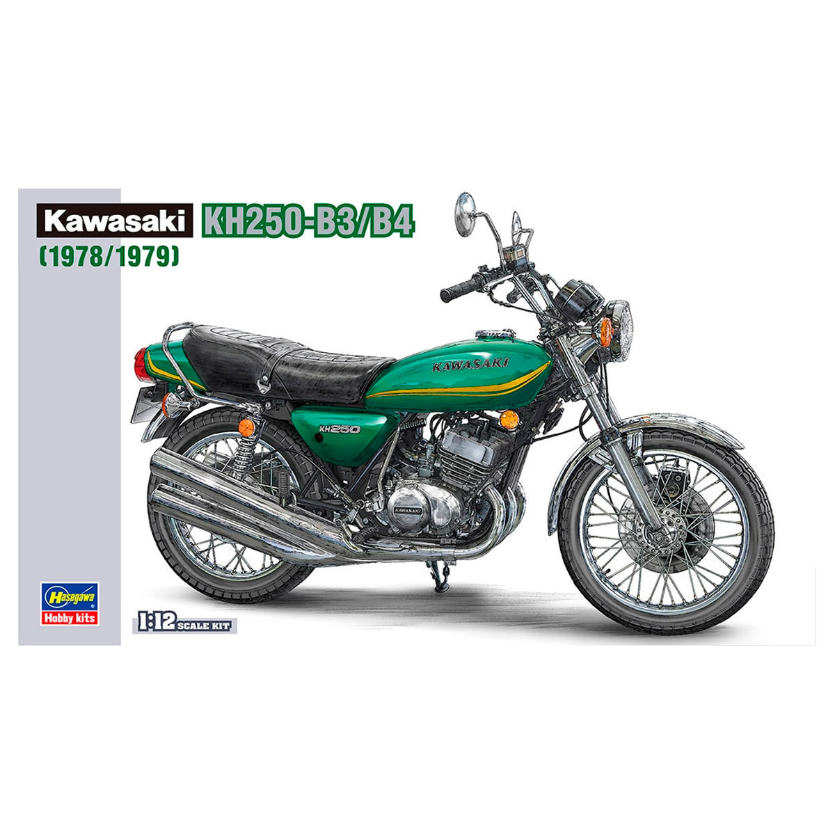 Hasegawa 1/12 BK8 Kawasaki KH250-B3/B4 (1978/1979)