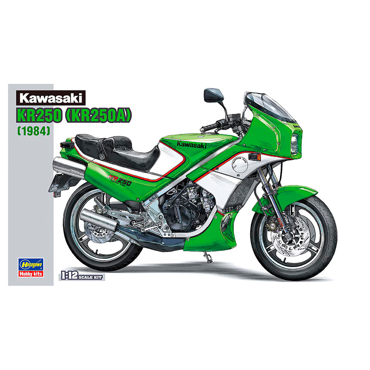 Hasegawa 1/12 BK12 Kawasaki KR250 (KR250A) (1984)