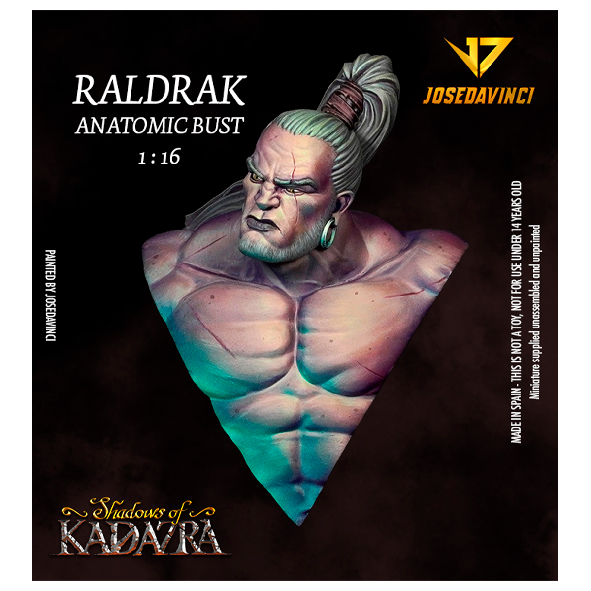 Shadows of Kadazra – Raldrak Anatomic Bust 1:16