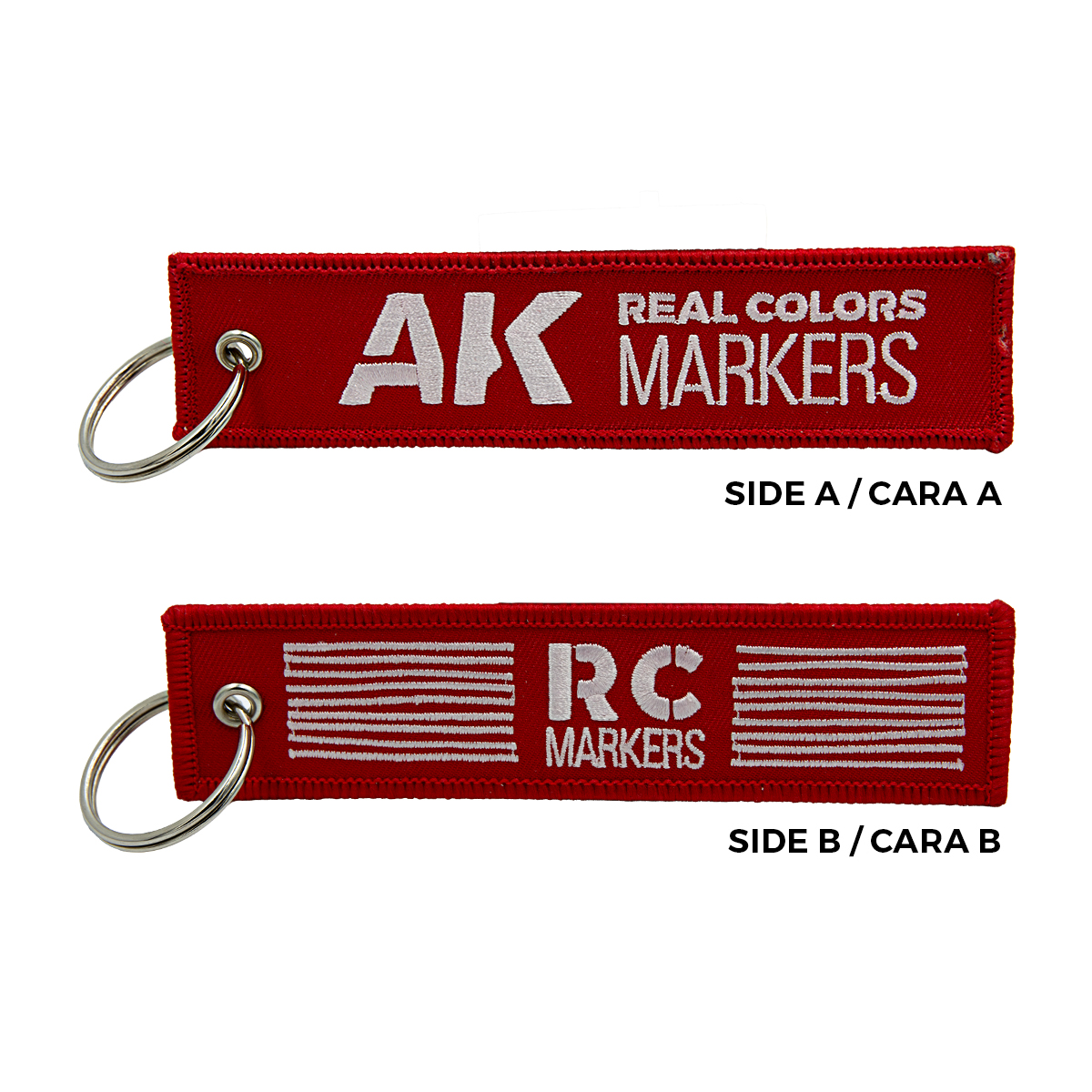 Embroidery Keychain RC MARKERS – Llavero bordado