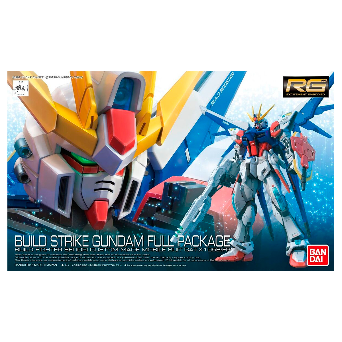 RG 1/144 Gundam Build Str Full PCK