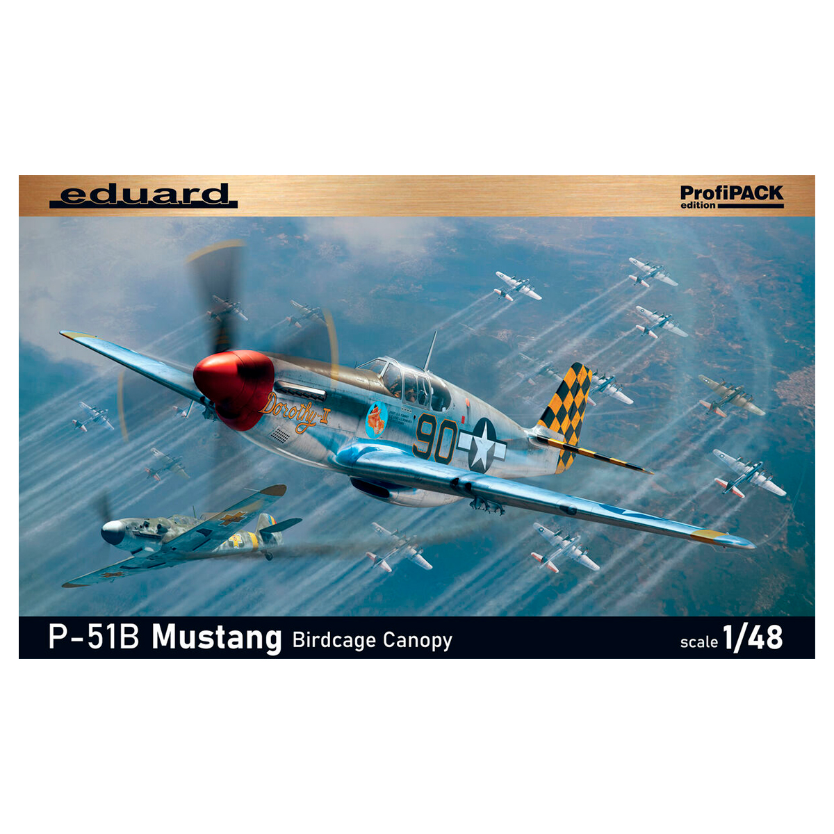 P-51B Mustang Birdcage canopy 1/48