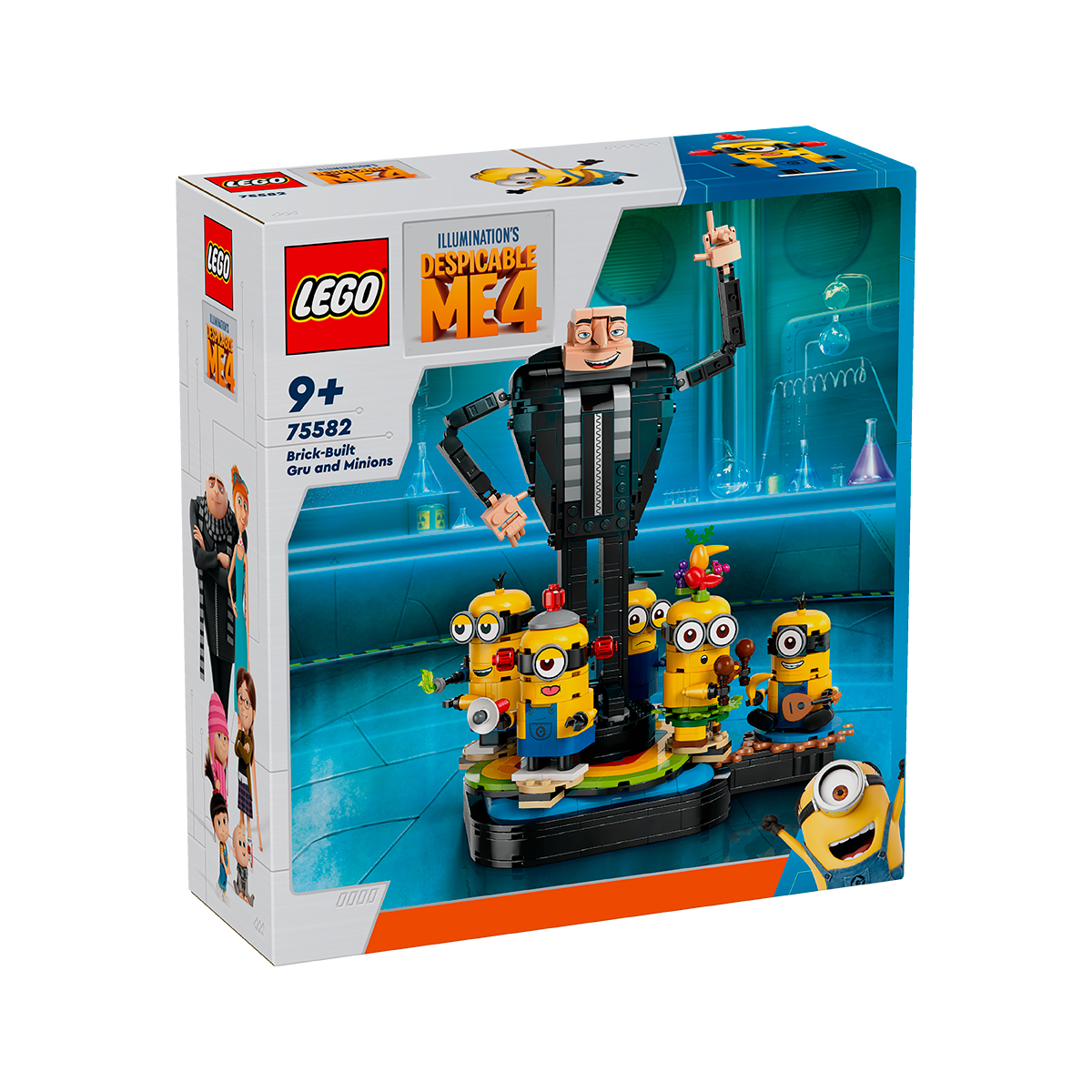 LEGO® Brick-Built Gru and Minions – Modelo de Gru y los Minions