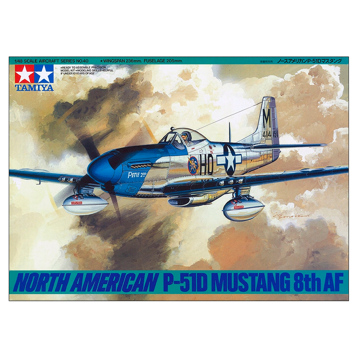 1/48 North American P-51D Mustang 8th AF