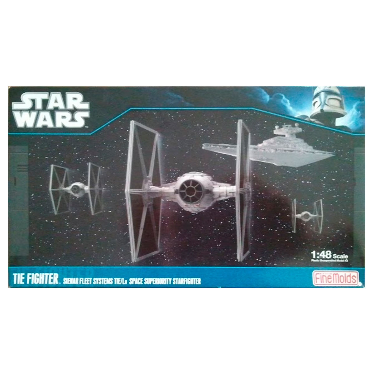 FINE MOLDS 1/48 TIE Fighter Sienar Fleet Systems TIE/Ln Space Superiority Starfighter