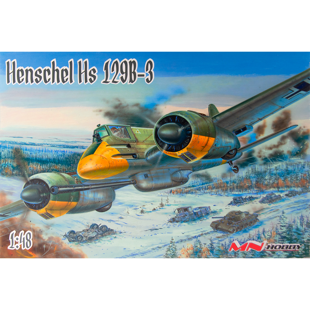 Henschel Hs 129B-3 1/48