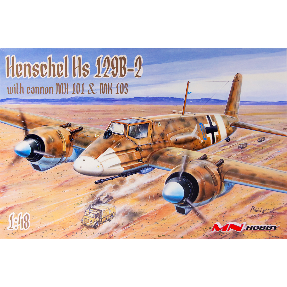 Henschel Hs 129B-2 1/48