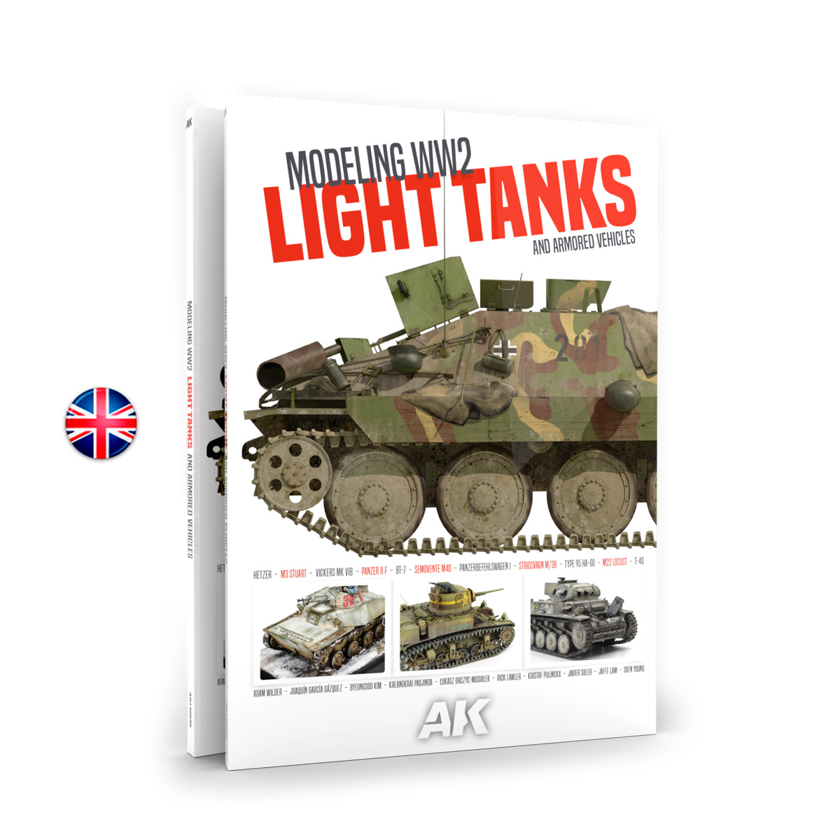 MODELING WW2 LIGHT TANKS AND ARMORED VEHICLES