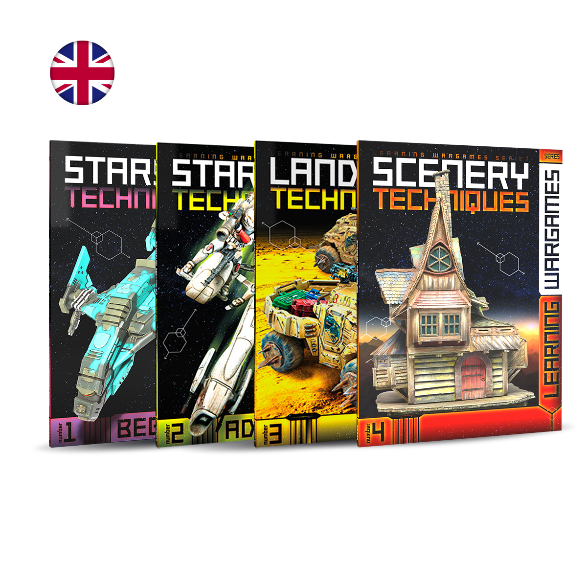 AKPACK76 – LEARNING WARGAME SERIES (ENGLISH) (First 4 issues – Primeros 4 números)