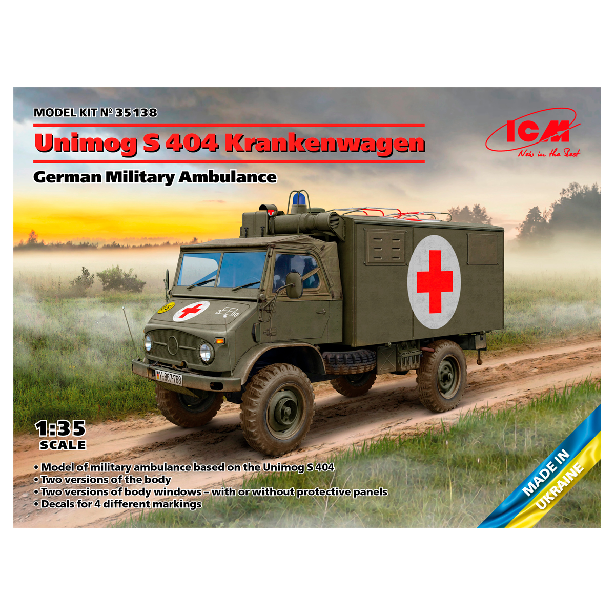 German Military Ambulance 1/35