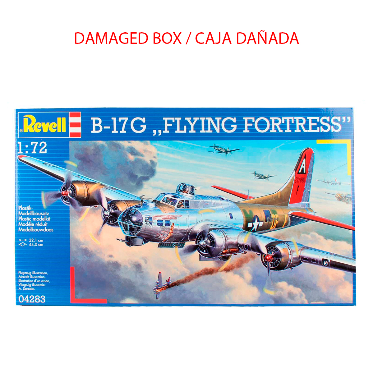 B-17G “Flying Fortress” 1/72 (Damaged box / Caja Dañada)