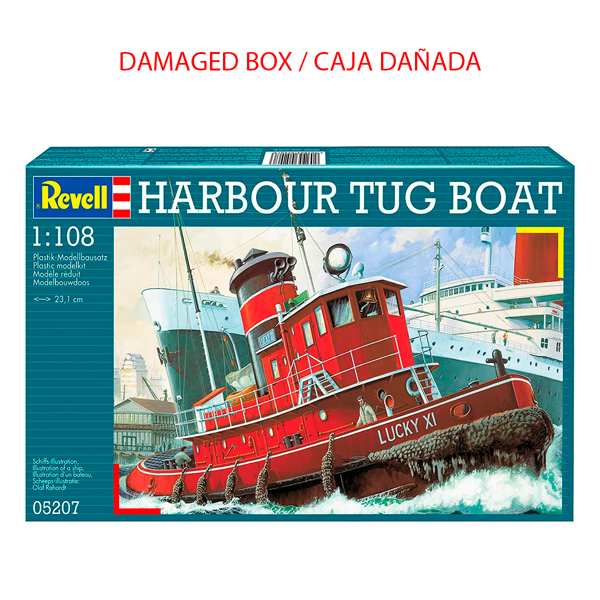 Harbour Tug 1/108 (Damaged box / Caja Dañada)