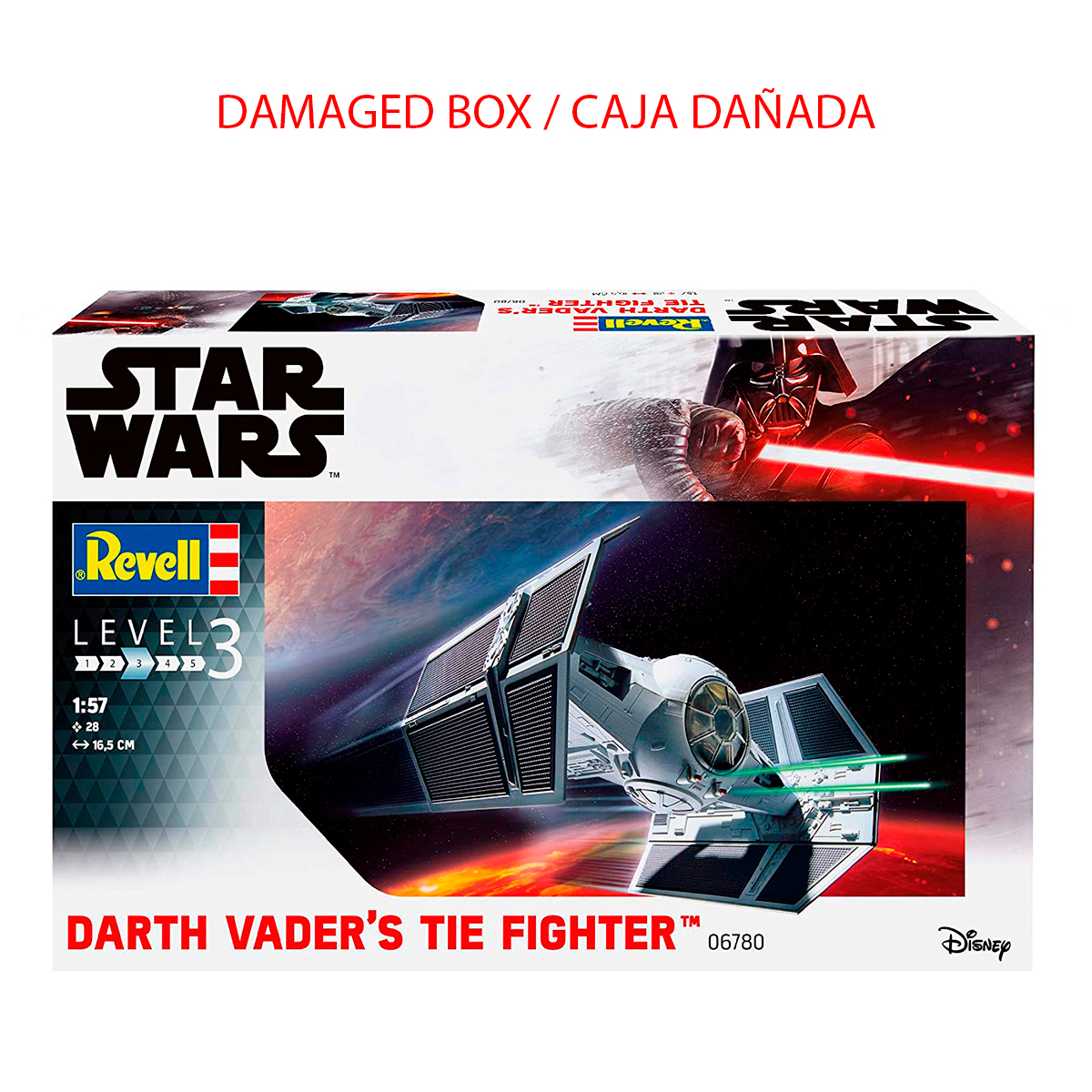 Darth Vader’s TIE Fighter 1/57 (Damaged box / Caja Dañada)