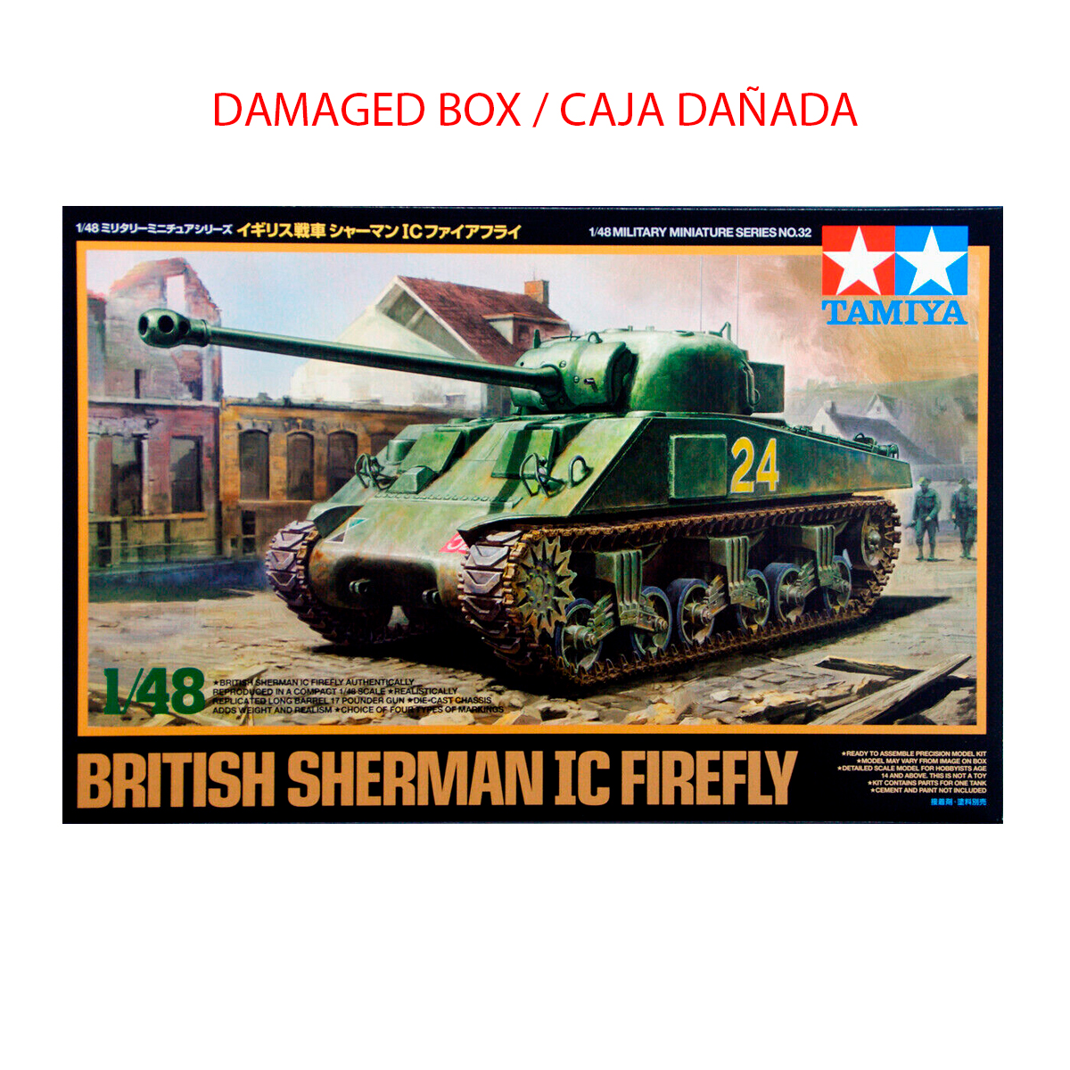 1/48 Sherman IC Firefly (Damaged box / Caja Dañada)