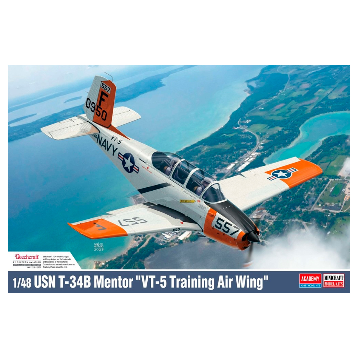 USN T-34B Mentor “VT-5 Training Air Wing” 1/48