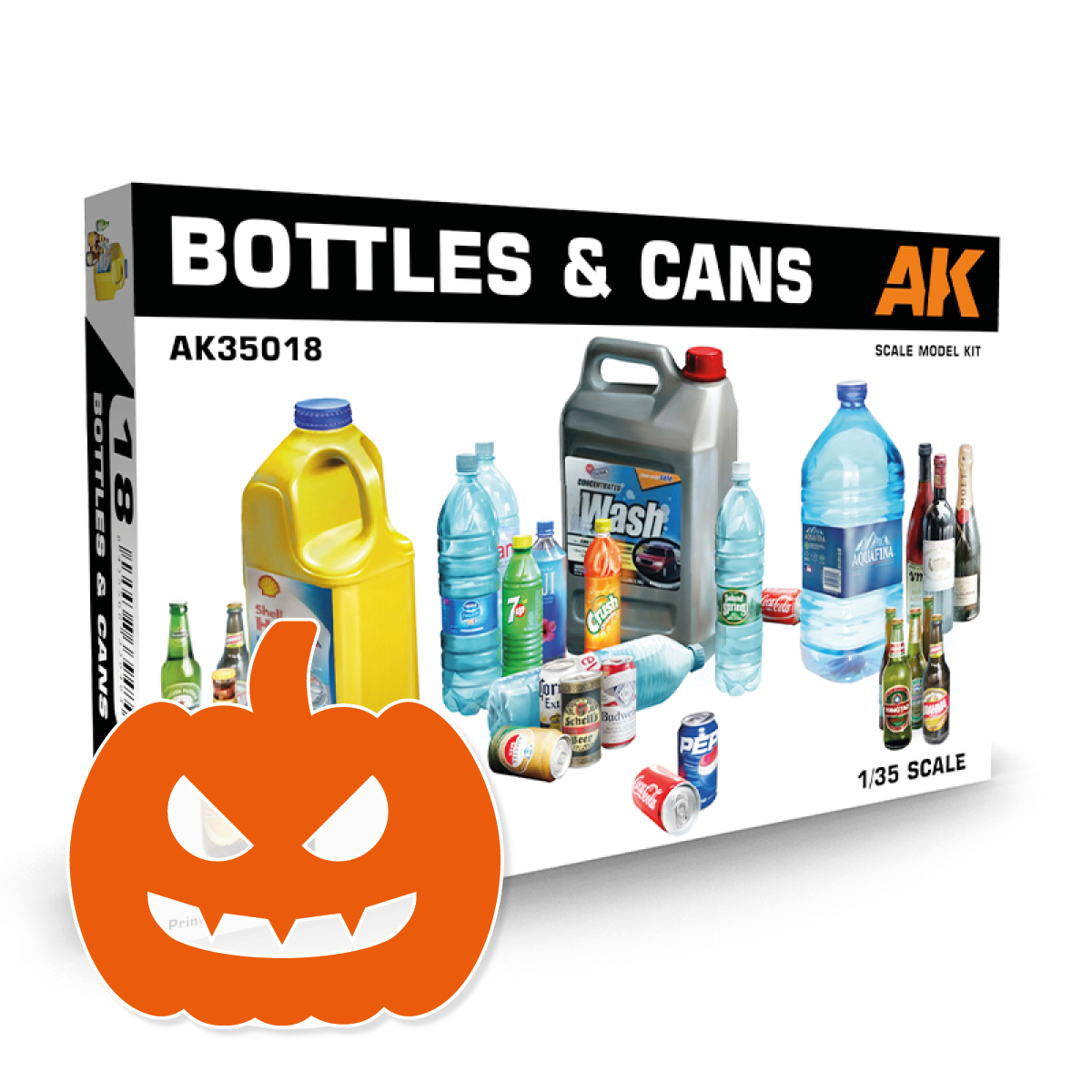 BOTTLES & CANS 1/35 – BOTELLAS Y LATAS