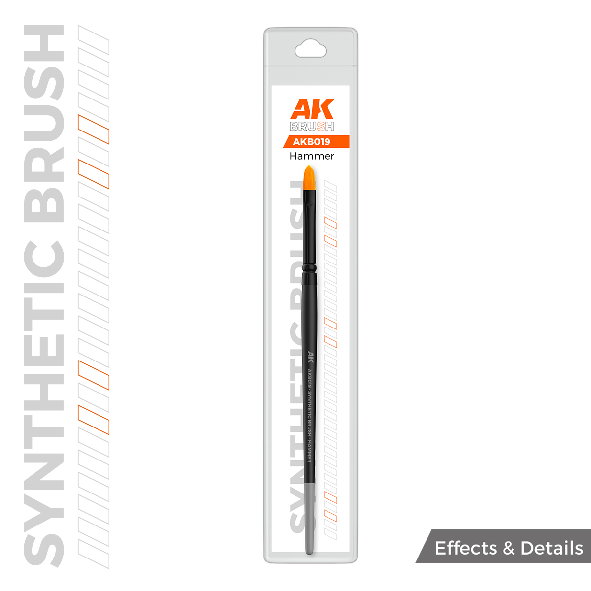 AK SYNTHETIC BRUSH – HAMMER