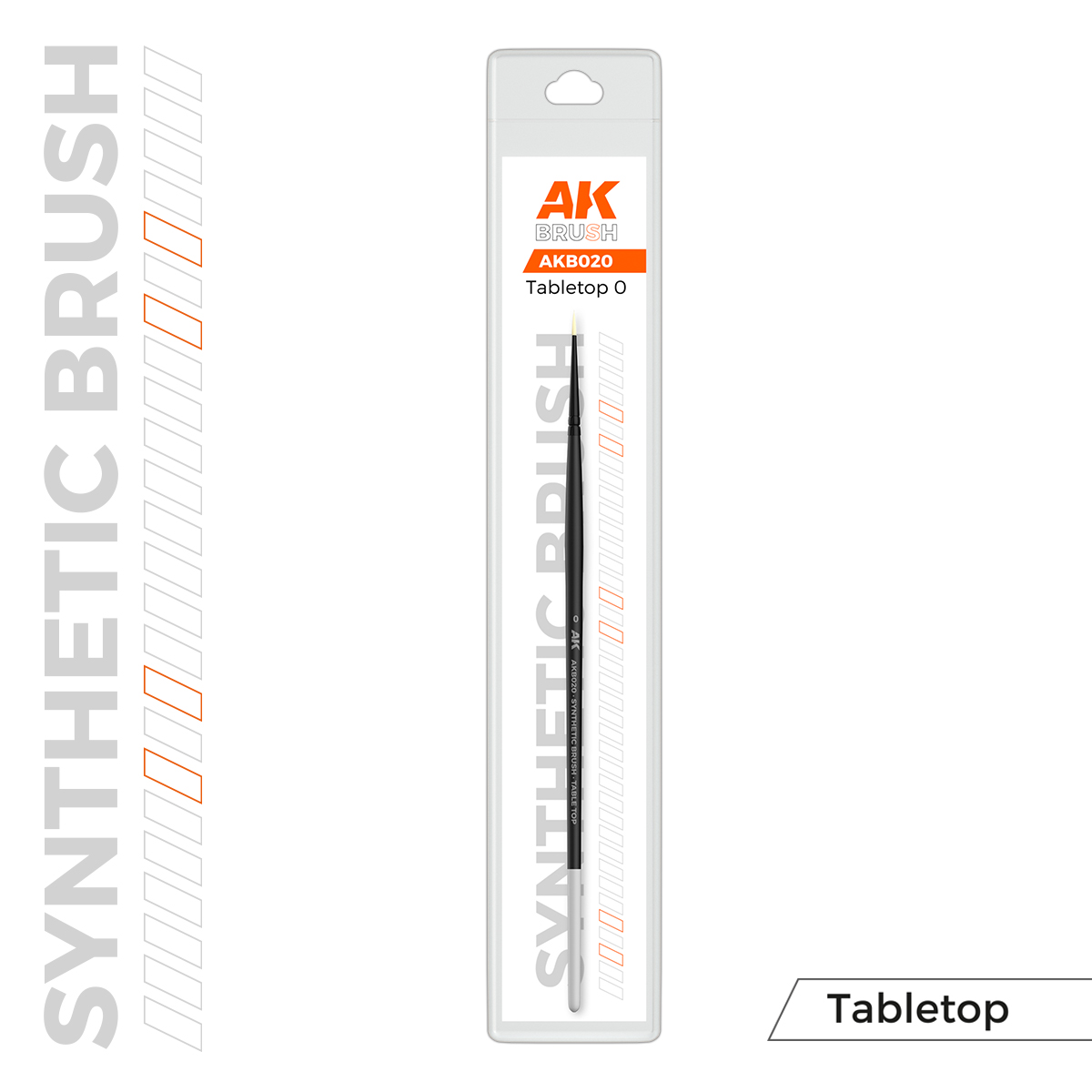 AK SYNTHETIC TABLETOP BRUSH – 0