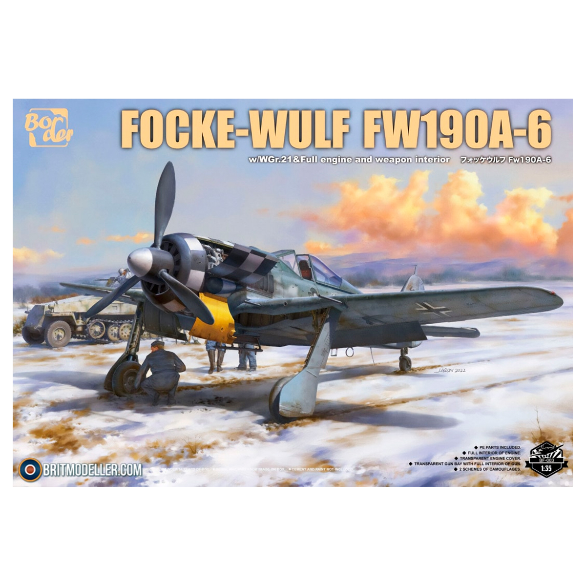 1/35 Focke-Wulf FW190A-6 w/WGr.21