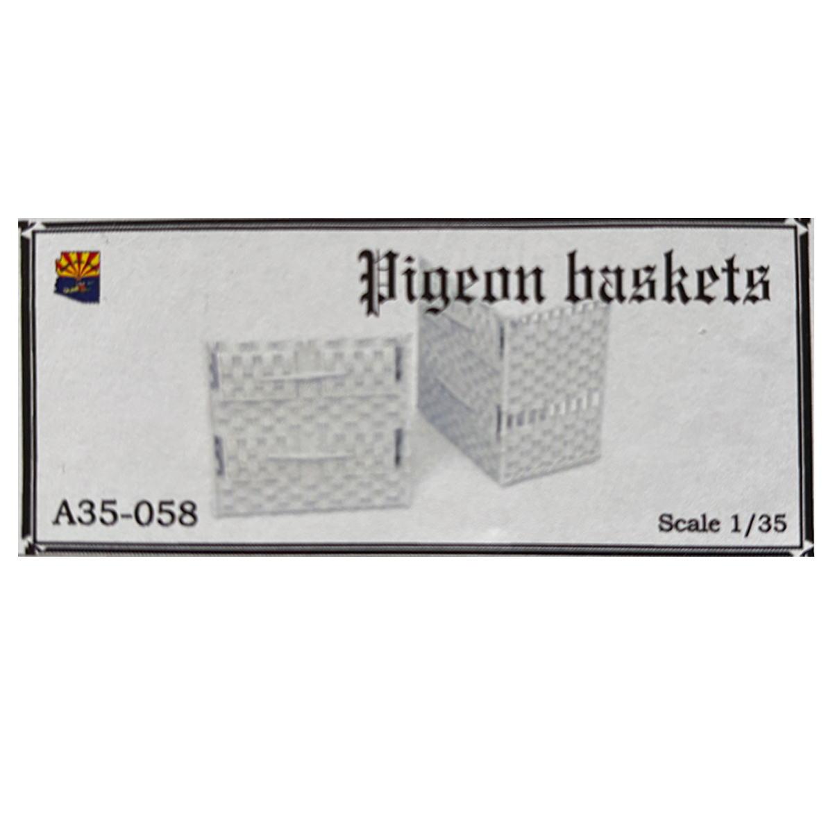 1/35 Pigeon baskets (x2 per set)