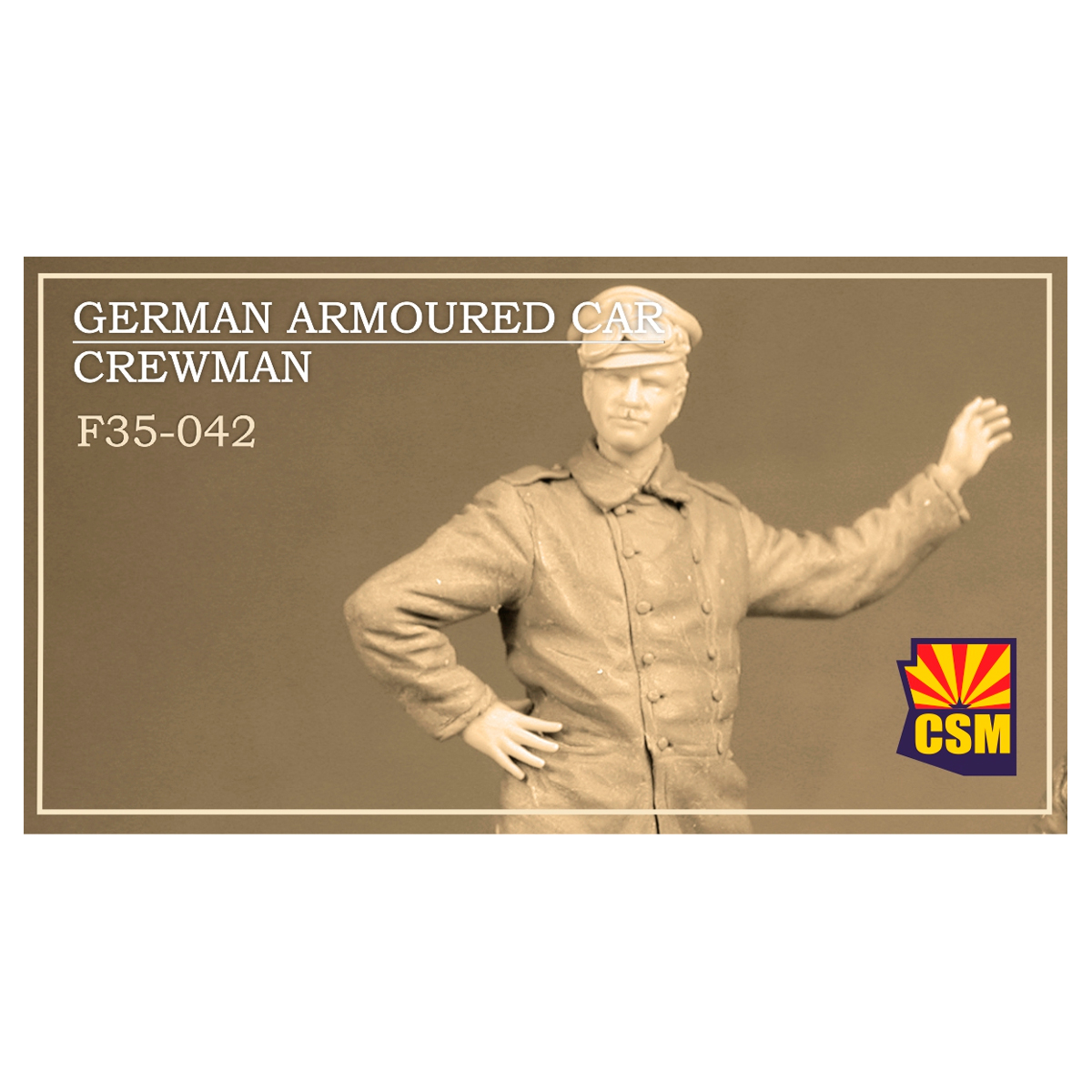 German armoured car crewman 1/35