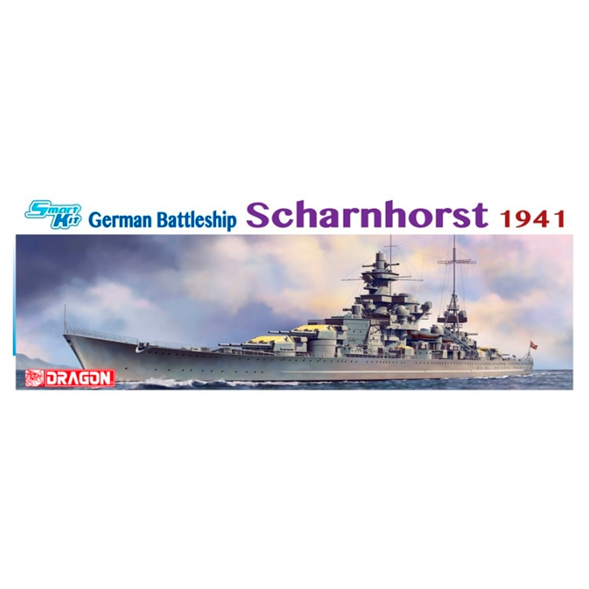 1/350 German Battleship Scharnhorst 1941