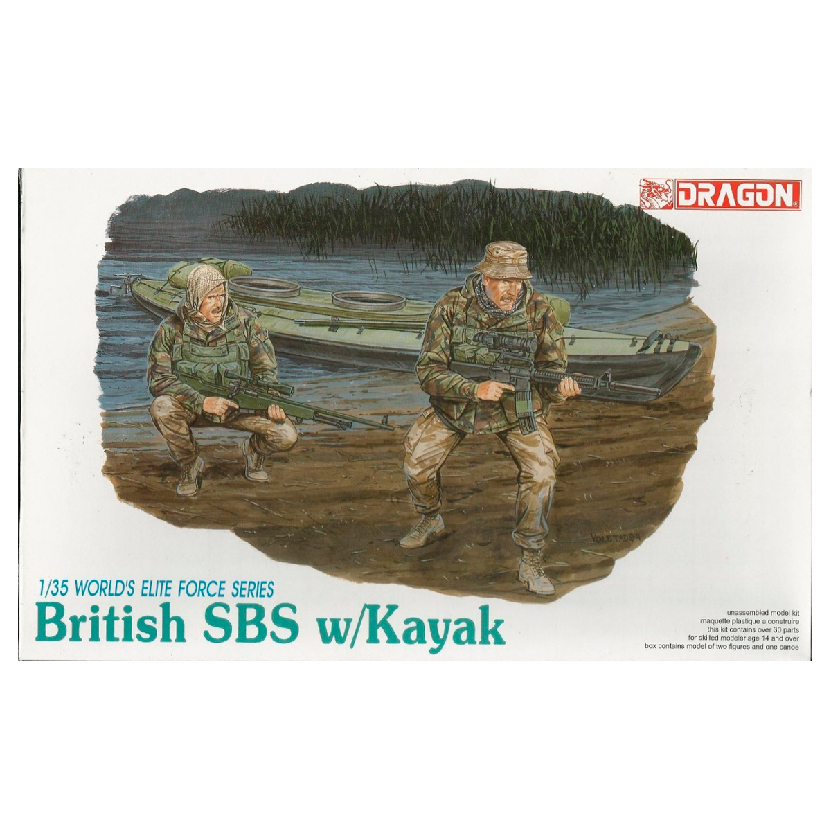 1/35 British SBS w/Kayak World’s Elite Force Series