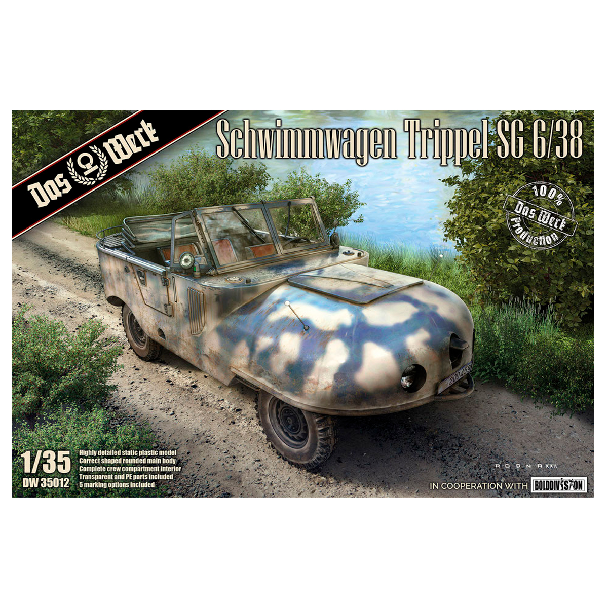 Schwimmwagen Trippel SG 6/38 1/35