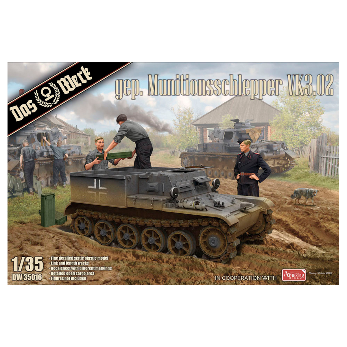 Gepanzerter Munitionsschlepper VK3.02 1/35