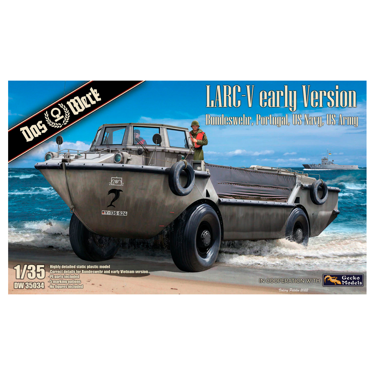 LARC-V early Version 1/35 (Bundeswehr, Portugal, US Navy, US Army)